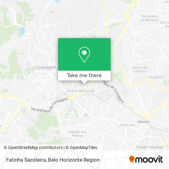 Fatinha Sacoleira map