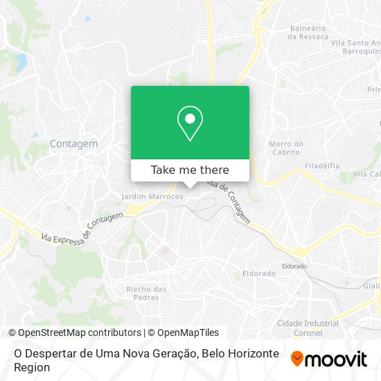 O Despertar de Uma Nova Geração map