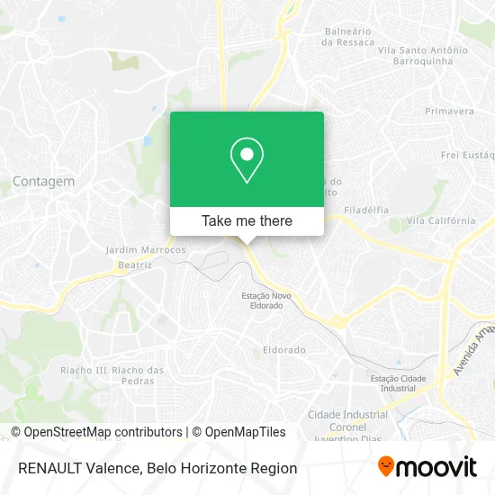 RENAULT Valence map