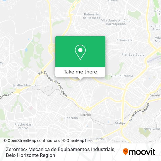 Zeromec- Mecanica de Equipamentos Industriais map