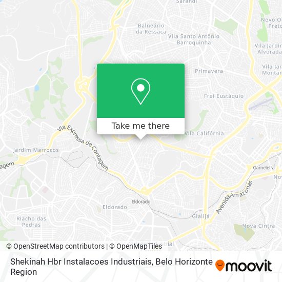 Shekinah Hbr Instalacoes Industriais map