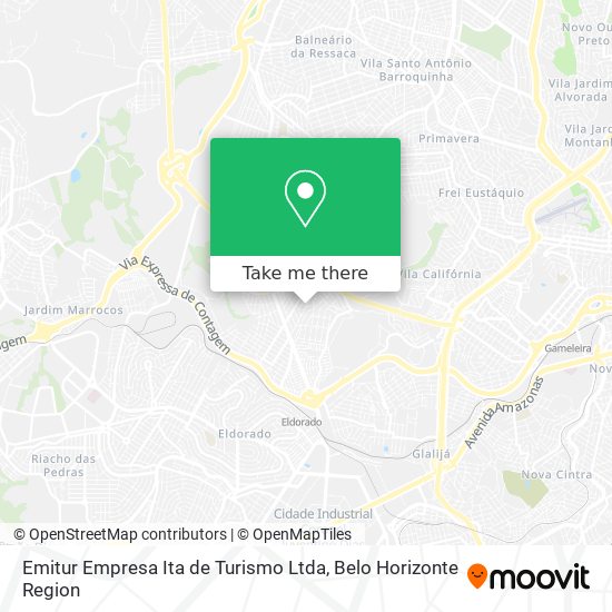 Emitur Empresa Ita de Turismo Ltda map