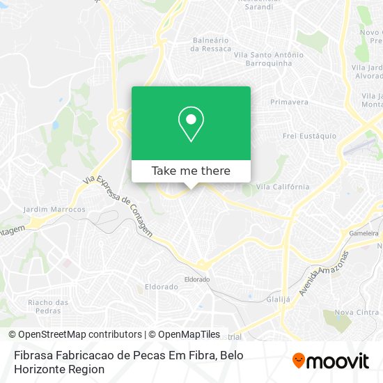 Fibrasa Fabricacao de Pecas Em Fibra map