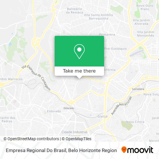 Empresa Regional Do Brasil map