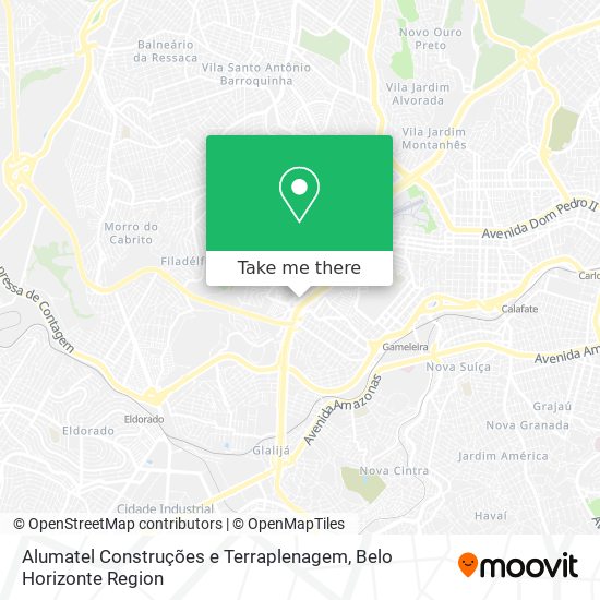 Alumatel Construções e Terraplenagem map