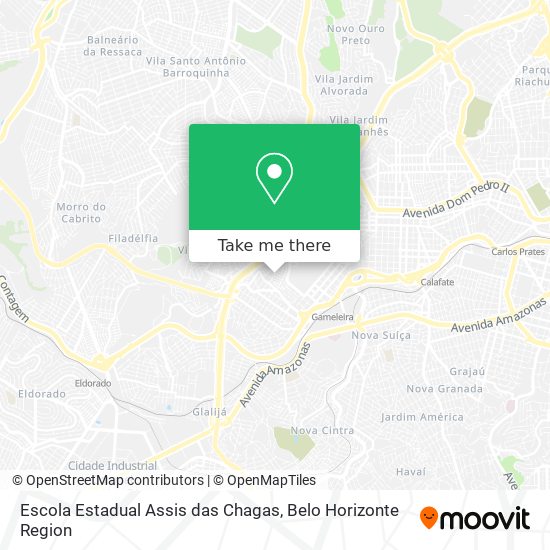 Escola Estadual Assis das Chagas map