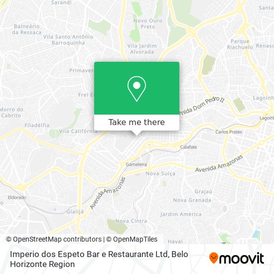 Imperio dos Espeto Bar e Restaurante Ltd map
