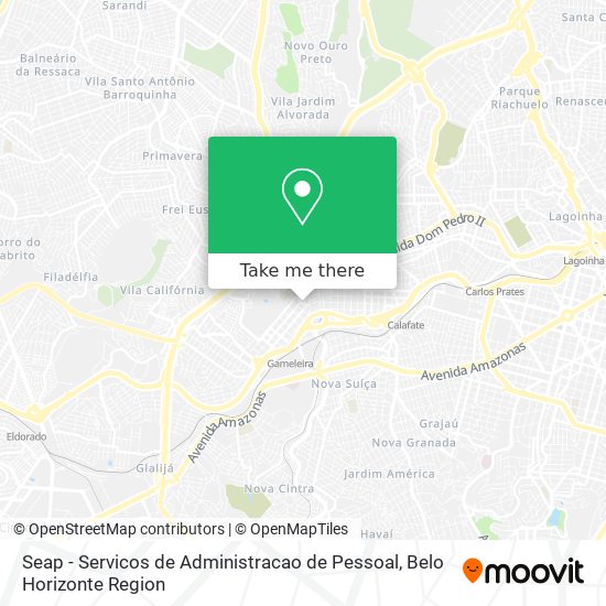Seap - Servicos de Administracao de Pessoal map
