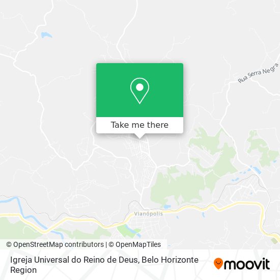 Igreja Universal do Reino de Deus map
