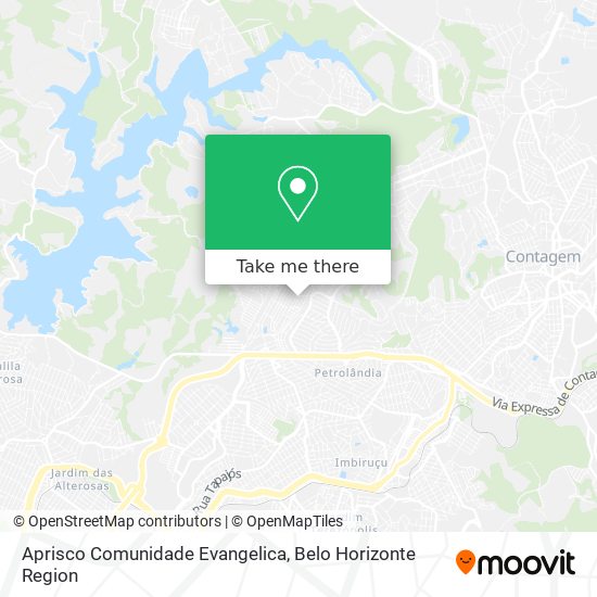 Aprisco Comunidade Evangelica map