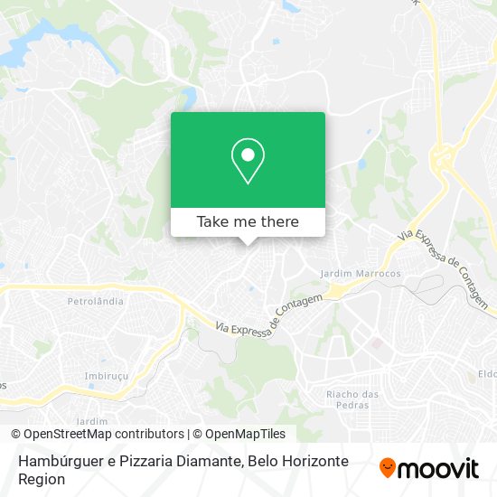 Hambúrguer e Pizzaria Diamante map