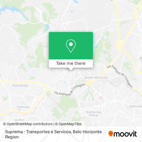 Suprema - Transportes e Servicos map