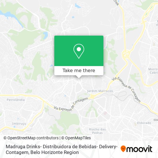 Madruga Drinks- Distribuidora de Bebidas- Delivery-Contagem map