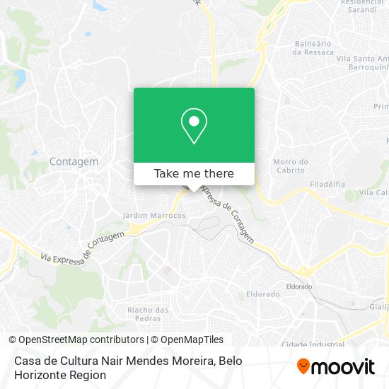 Casa de Cultura Nair Mendes Moreira map