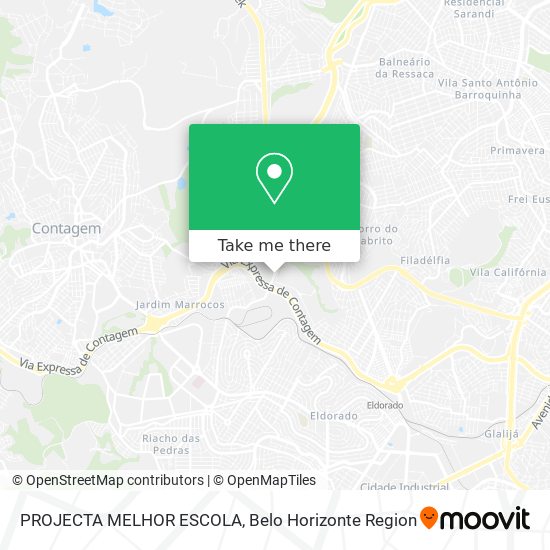 PROJECTA MELHOR ESCOLA map
