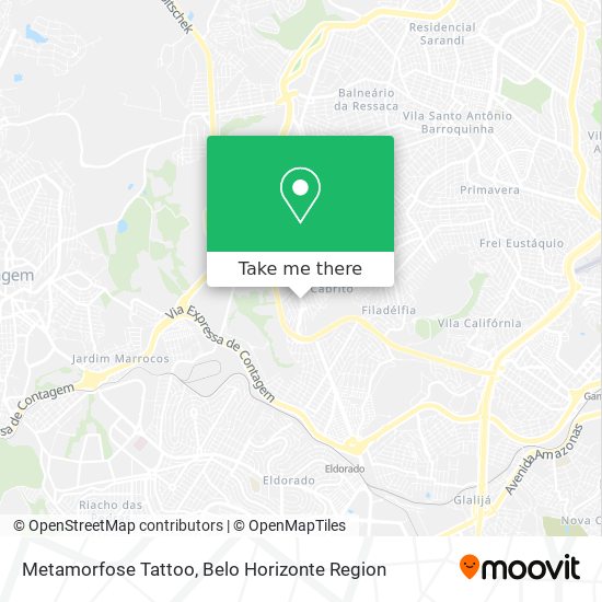 Metamorfose Tattoo map