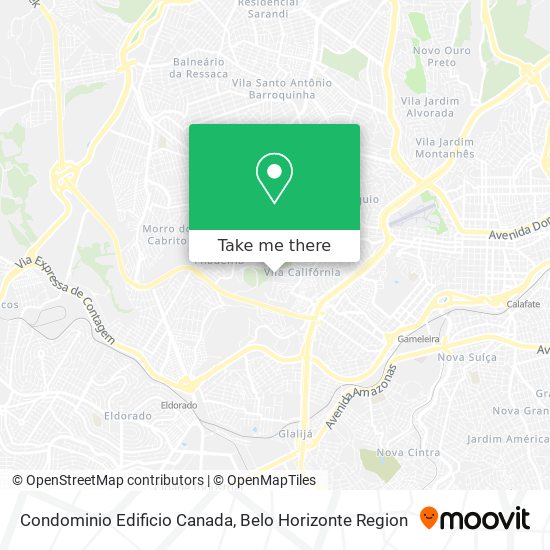 Condominio Edificio Canada map