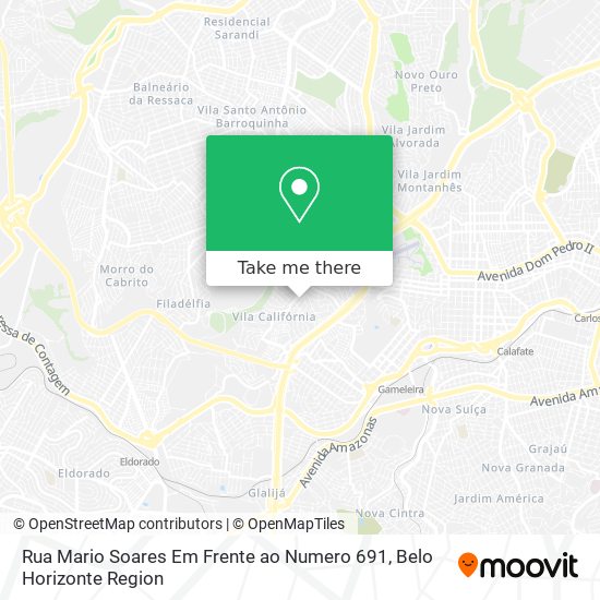 Rua Mario Soares Em Frente ao Numero 691 map