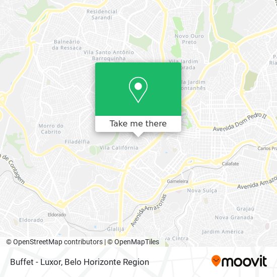 Buffet - Luxor map