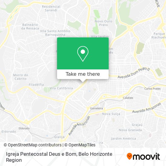 Igreja Pentecostal Deus e Bom map