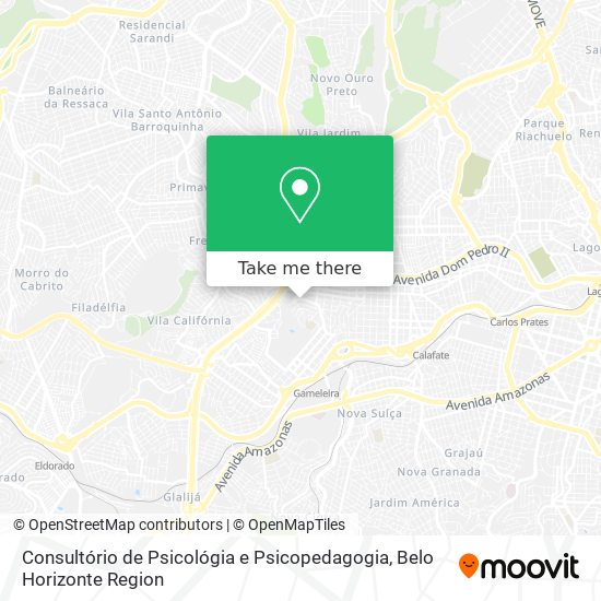 Consultório de Psicológia e Psicopedagogia map