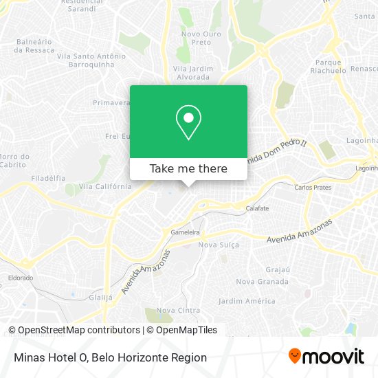 Mapa Minas Hotel O