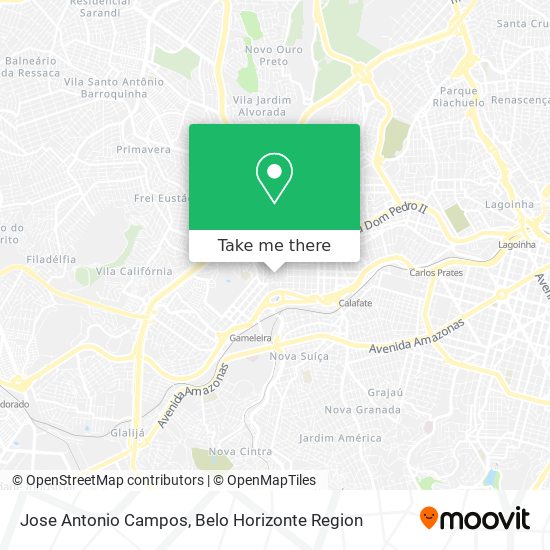 Jose Antonio Campos map