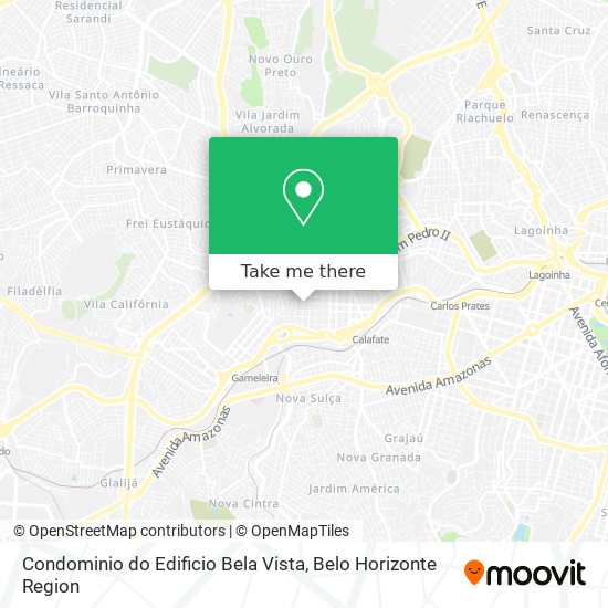 Condominio do Edificio Bela Vista map