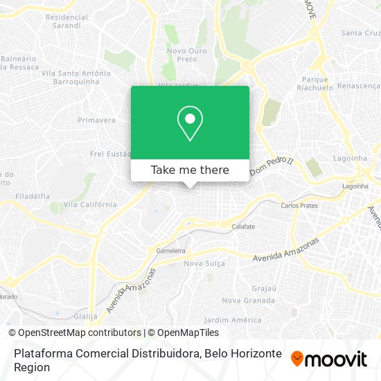 Plataforma Comercial Distribuidora map