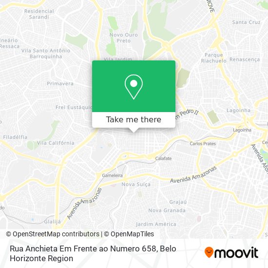 Rua Anchieta Em Frente ao Numero 658 map