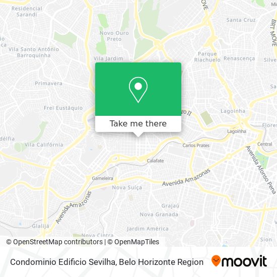 Condominio Edificio Sevilha map