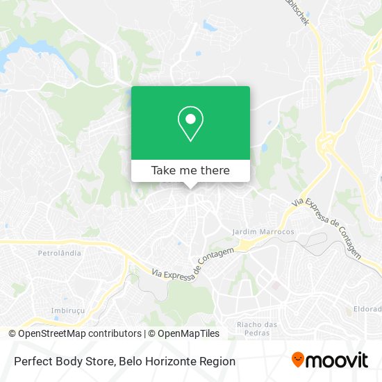 Perfect Body Store map