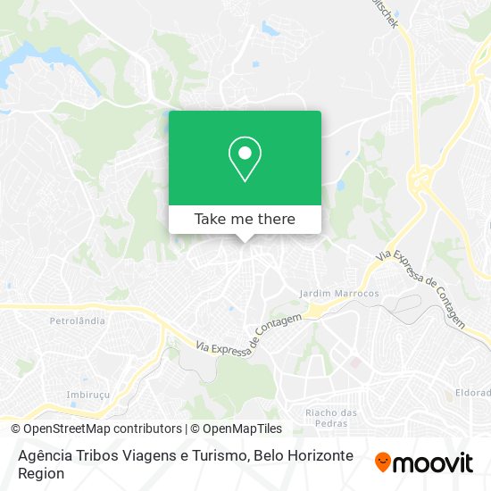 Agência Tribos Viagens e Turismo map