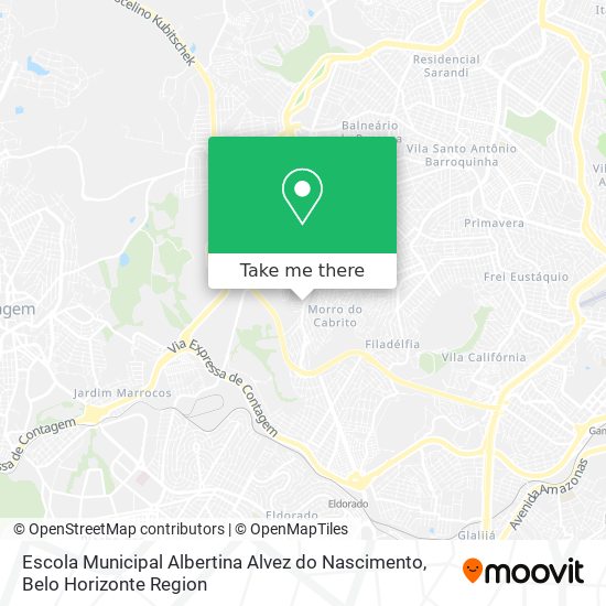 Escola Municipal Albertina Alvez do Nascimento map