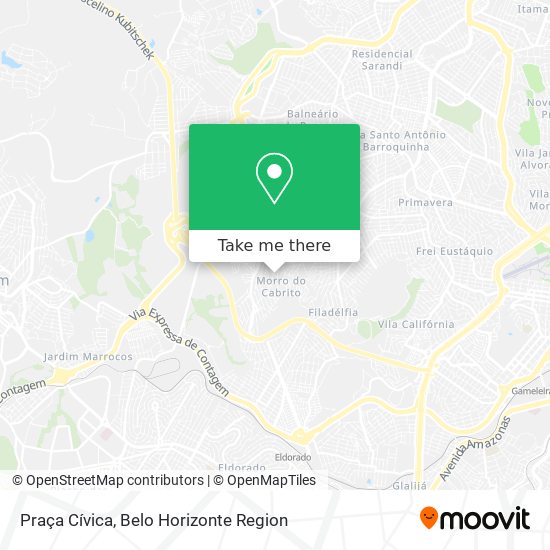 Praça Cívica map
