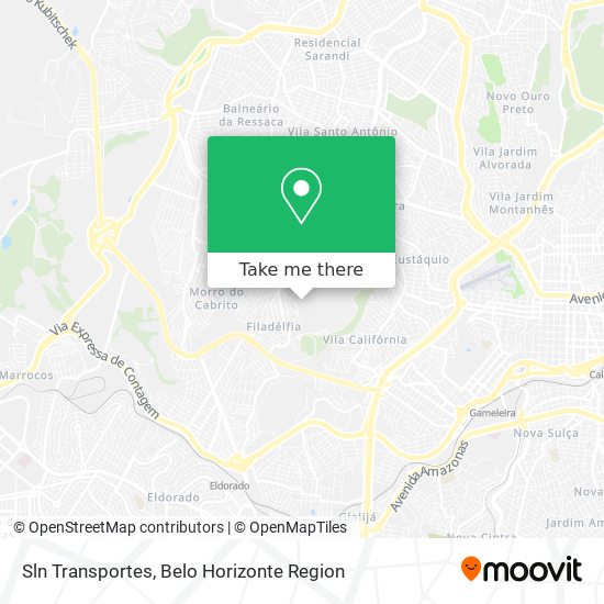 Sln Transportes map