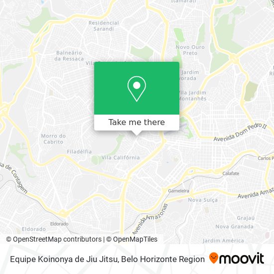 Equipe Koinonya de Jiu Jitsu map