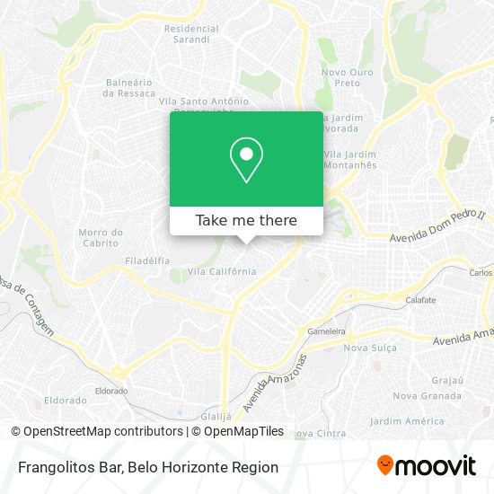 Frangolitos Bar map