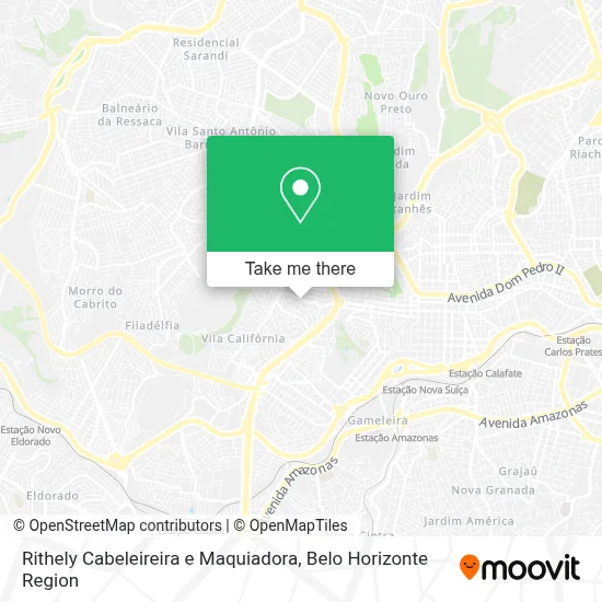 Rithely Cabeleireira e Maquiadora map