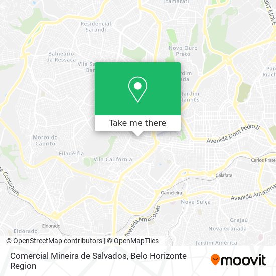 Comercial Mineira de Salvados map