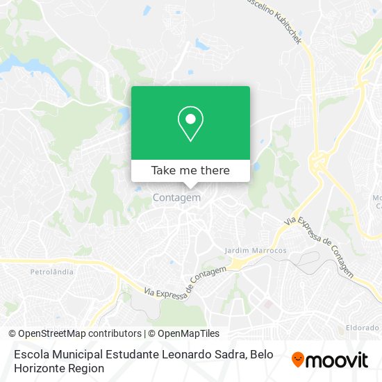 Escola Municipal Estudante Leonardo Sadra map