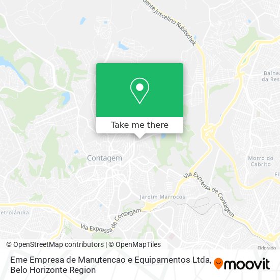 Eme Empresa de Manutencao e Equipamentos Ltda map
