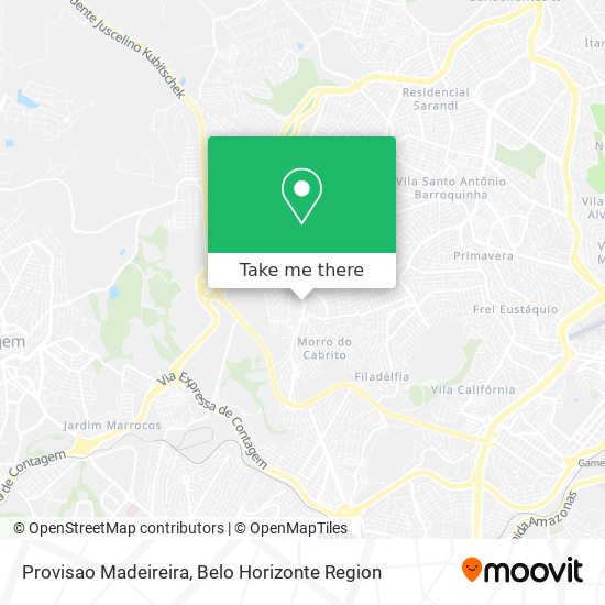 Provisao Madeireira map