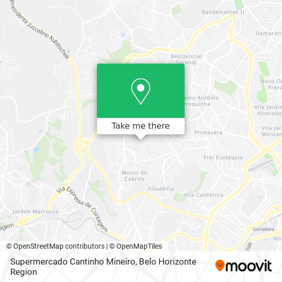 Supermercado Cantinho Mineiro map