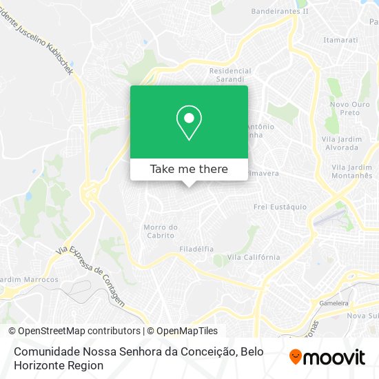 Comunidade Nossa Senhora da Conceição map