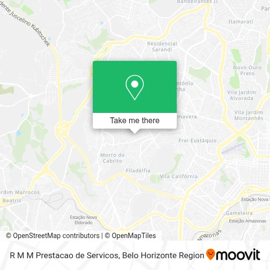 R M M Prestacao de Servicos map