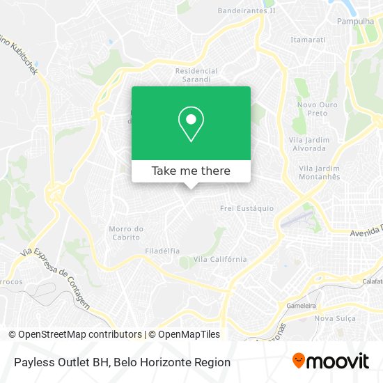 Payless Outlet BH map