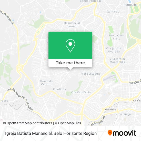 Igreja Batista Manancial map