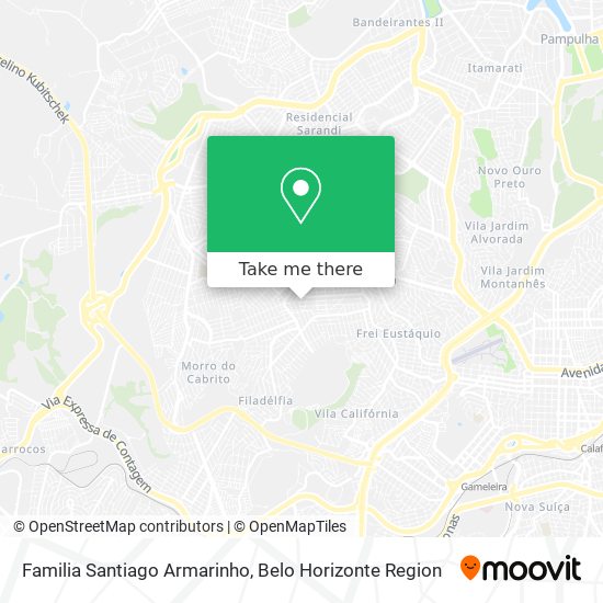 Familia Santiago Armarinho map