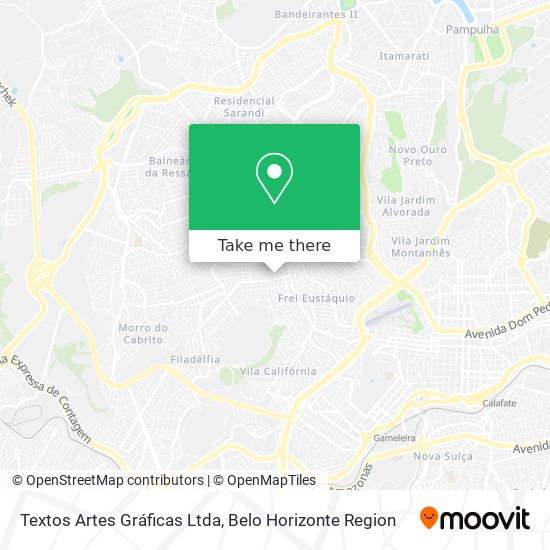 Textos Artes Gráficas Ltda map